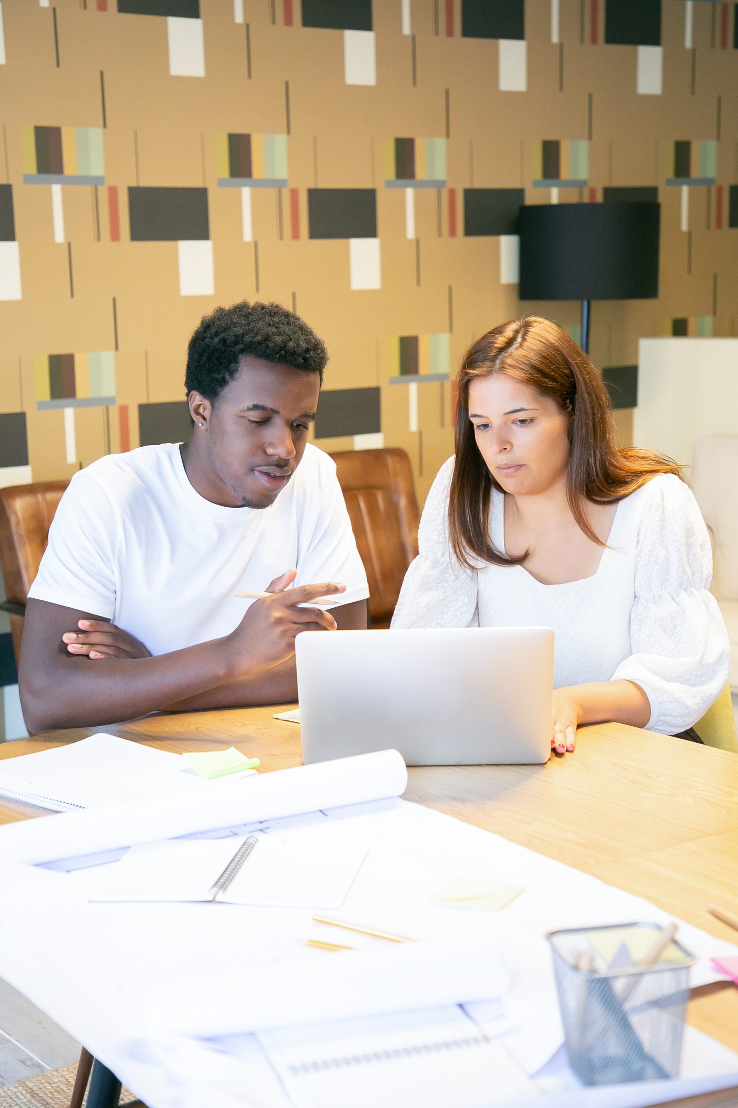 People working together on a project