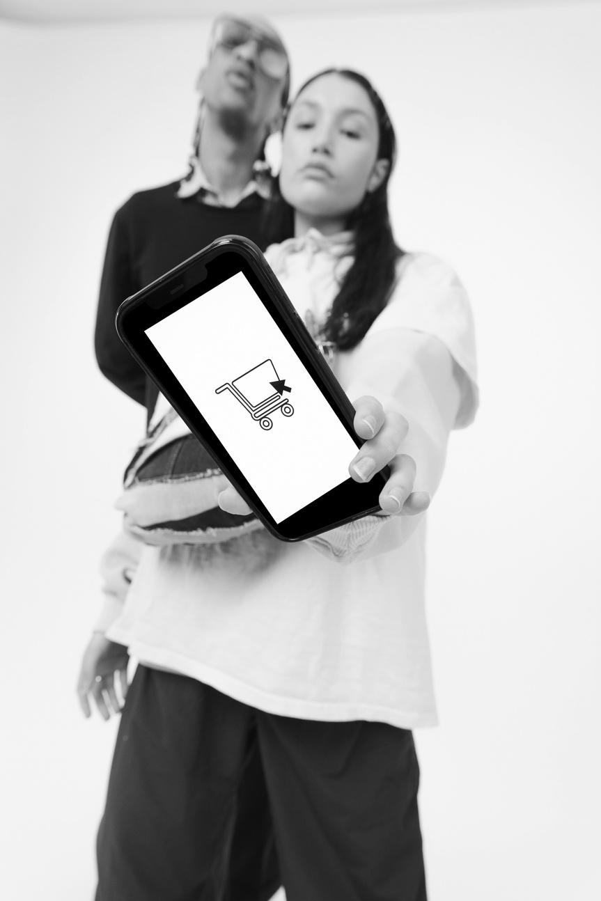 Creative professional using digital technology for enterprise development